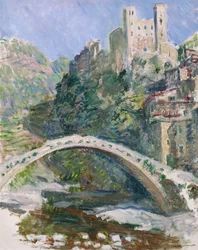 Slottet i Dolceacqua, 1884